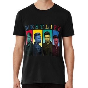 Coloured Headed T-shirt Westlifes Boy Band